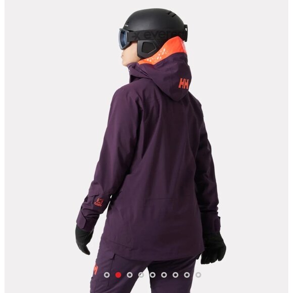 Helly Hansen Aurora Infinity Ski Soft Shell Jacket Amethyst W’s Large MSRP$650 - Picture 17 of 17